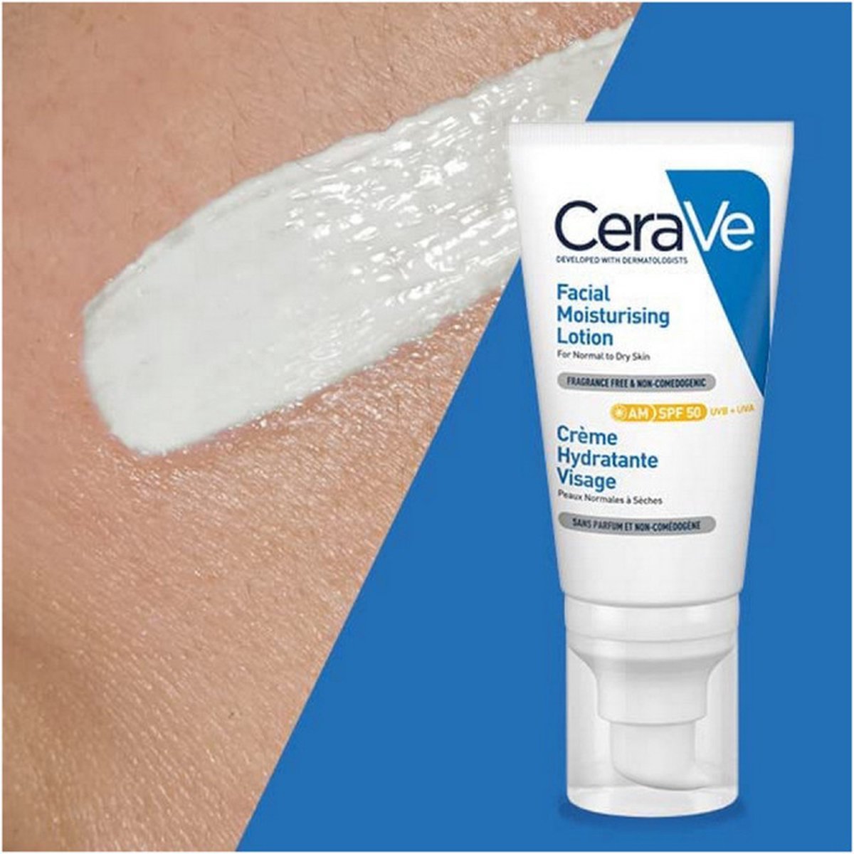 CERAVE FACIAL MOISTURISING LOTION LONG TUBE