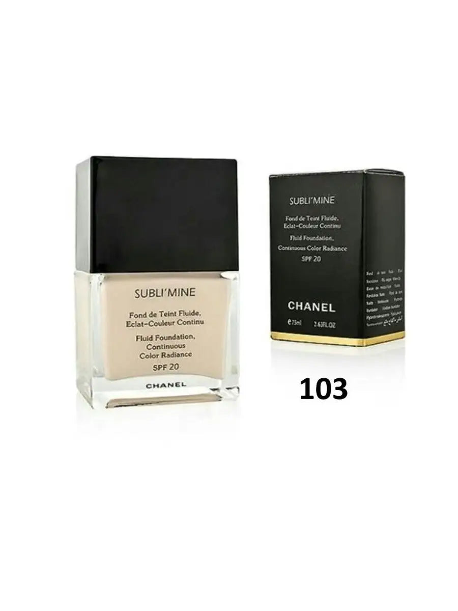 SUBLIMINE CHANEL Fluid Foundation SPF 20