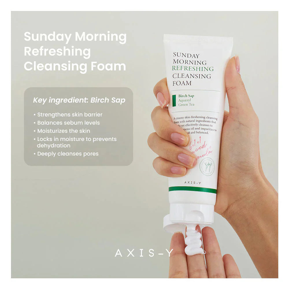 AXIS-Y SUNDAY MORNING REFRESHING CLEANSING FOAM