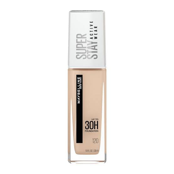 MAYBELLINE NEW YORK SUPERSTAY ACTIVE WEAR LIQUID FOUNDATION 30 ML ( 120 )