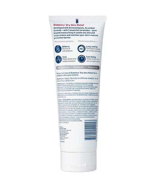 CERAVE DIABETICS DRY SKIN RELIEF MOISTURIZING CREAM