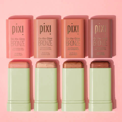 PIXI BEAUTY ON-THE-GLOW BRONZE | PACK OF 4 IN EXTRA AFFORDABLE RANGE + 1 BLUSH GIFT