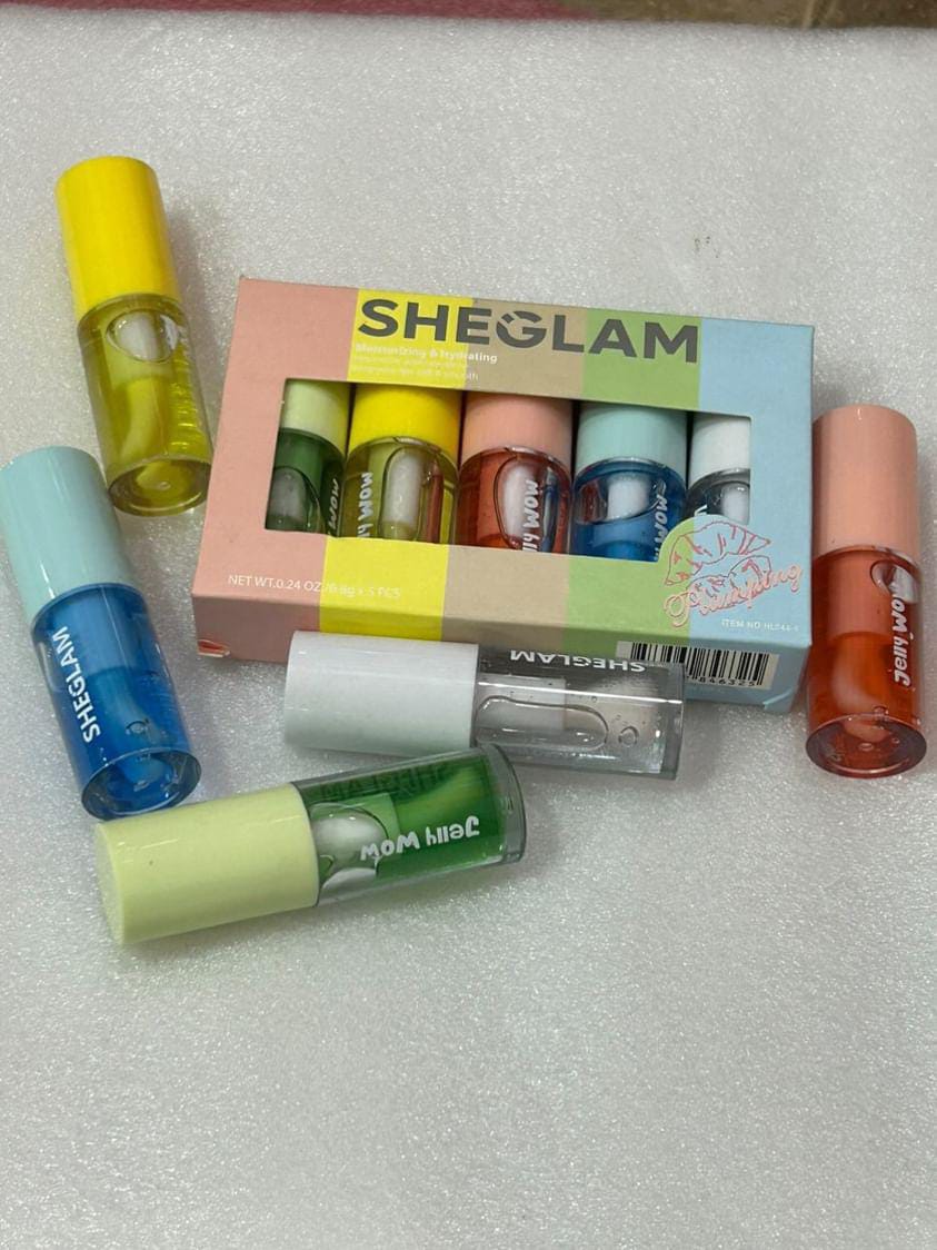 SHEGLAM JELLY WOW HYDRATING LIP OIL – TRANSPARENT GLOSSY