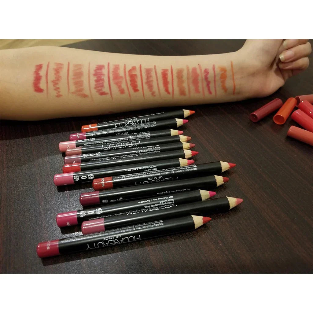 Huda beauty jumbo lipstick pencils pack of 12